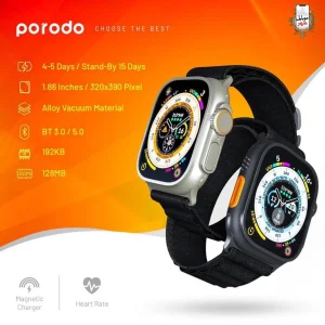 ساعت هوشمند اولترا پرودو Porodo Smart Watch Ultra